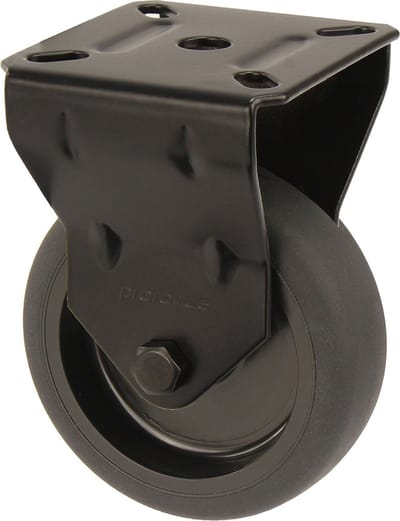 Wovar Bokwiel Zwart 50 mm | Per Stuk