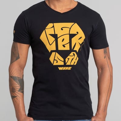 LIGER - Limited Edition van 360 stuks - Moker -Calligraphy - Shirt - Maat S