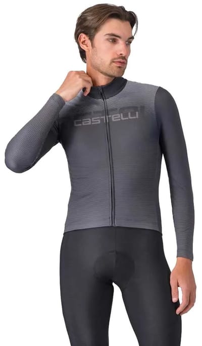 Castelli Apice Thermal Trui Met Lange Mouwen Grijs S Man