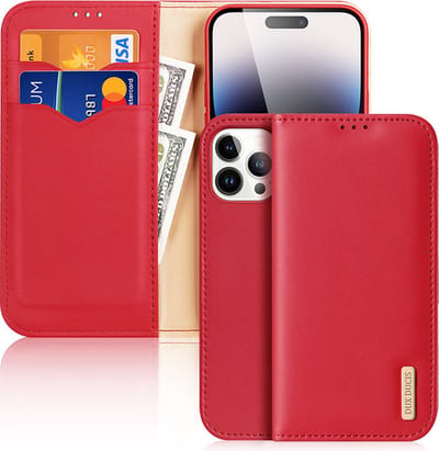 Dux Ducis - Telefoonhoesje geschikt voor Apple iPhone 14 Pro Max - Dux Ducis Hivo Series Case - Roze