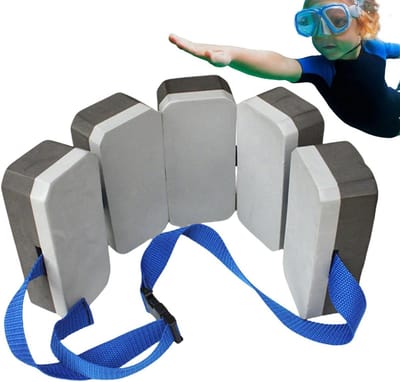 Zwemgordel voor Kinderen - Drijfband Zwemtrainer - Veilig Leren Zwemmen - Huidvriendelijk Materiaal - Verstelbaar - Zwart