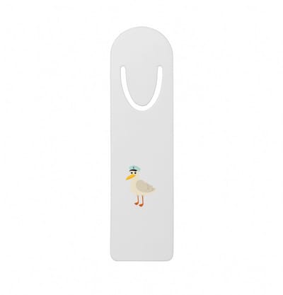 Hacebo® - Meeuwen metalen boekenlegger - Vogels - Dieren liefhebbers - Dieren - cadeau Bladwijzer boekenleggers - 12.7 cm x 3.2cm