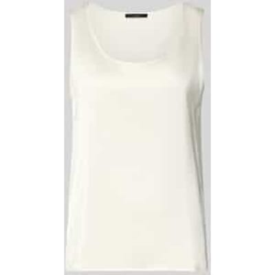 regular fit top met viscose