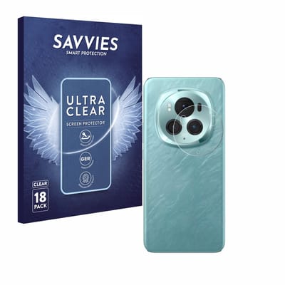 Savvies - Screenprotector voor Honor Magic 6 Pro (ALLEEN Camera Lens) - Folie Beschermfolie transparant 18 Stuks