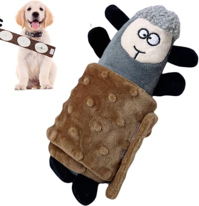 Honden Snuif Speelgoed - Interactief Kauwspeelgoed - Mentale Stimulatie - Geluidsmaker Ingebouwd - 20 cm - Multicolor