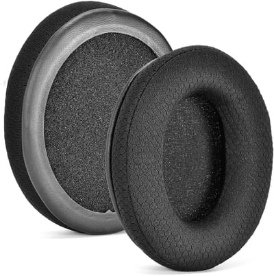 Set van 2 Mesh Memory Foam Oorkussens Geschikt voor Logitech G Pro X