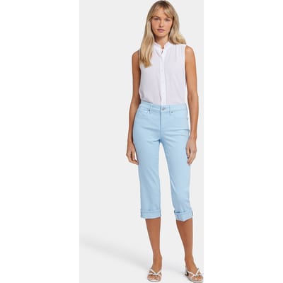 Marilyn Straight Crop Jeans In Cool Embrace® Denim