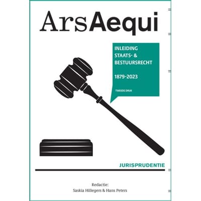 Jurisprudentie Inleiding Staats- En Bestuursrecht 1879-2023 - Ars Aequi Jurisprudentie