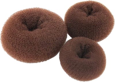 Haarknot Shapers - Haaronderlegger Sjaal - Snel Kapsel Maken - 3 Stuks Set - Niet Gespecificeerd - Zwart