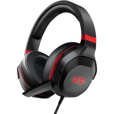 LIBERTY GAMER FORGE Headset voor Gaming 7.1 Virtueel Surroundgeluid 40mm Driver Unit RGB zwart