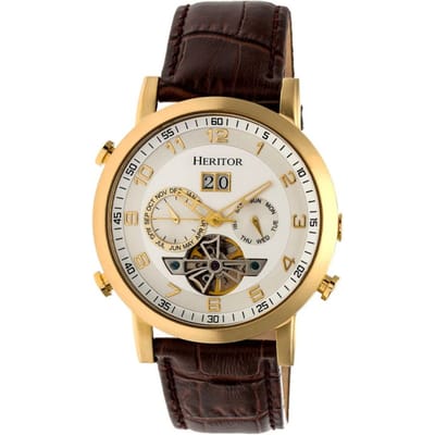 Heritor Automatic Edmond HERHR6203 Heren Horloge 43mm 5 ATM