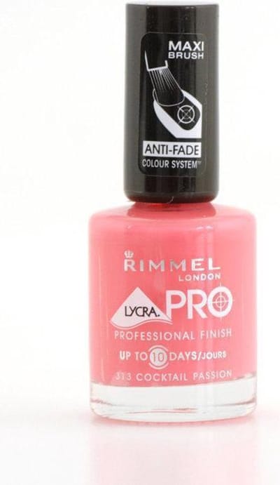Rimmel London Lycra Colour Memory Nagellak - 313 Cocktail Passion