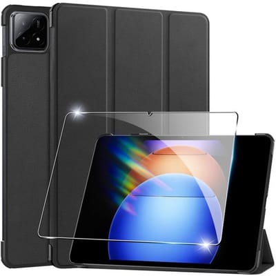 Dailygoody - Beschermhoes - Xiaomi Pad 6S 2024 - Ultradun - Zwart