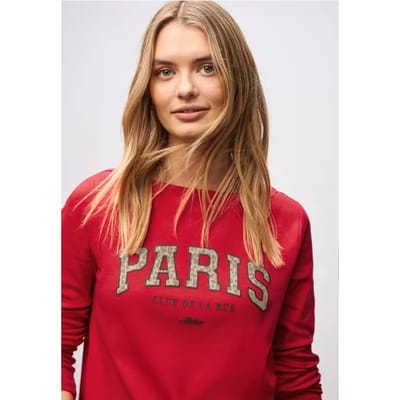 Langarmshirt mit Wording