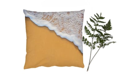 Sierkussens - Kussentjes Woonkamer - 40x40 cm - Strand - Water - Zee - Tropisch - Zomer