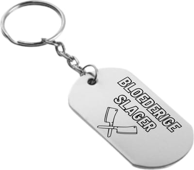 Akyol - bloederige slager sleutelhanger - Slager - familie vrienden - cadeau - 54 x 29mm