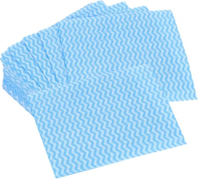 Peysaitr - Vaatdoek - Herbruikbare schoonmaakdoek - Sneldrogend absorberend - Keuken en huishouden reiniging - Blauw - 30x60cm - 60 stuks