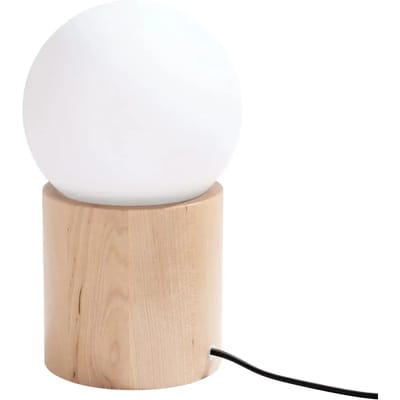 Sollux Lighting Bureaulampen Boomo - G9 - natuurlijk hout - hout - 21x12x12cm