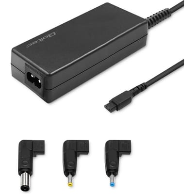 Qoltec gespecialiseerde voeding voor HP 65W |   Slimme Stekker |   3 Stekkers |   Stroomkabel