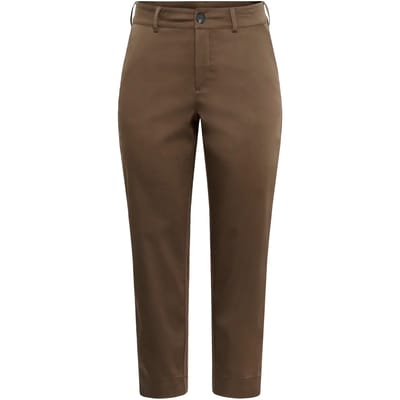 Damesbroek 7/8 chino KAFFE Curve KCLeana