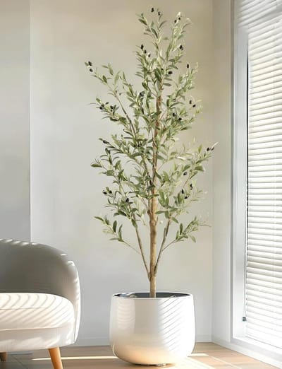Kunstmatige bamboe - Decoratie boom - Ruimtes verfraaien - Natuurlijk uiterlijk - 180 cm - Groen