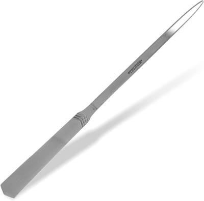 Brievenopener - Papier Snijder - Post Snel Openen - Roestvrijstalen Handvat - 24.5 cm - Zilverkleurig