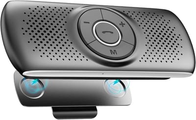 Bluetooth Handsfree Luidspreker voor Auto met Microfoon, GPS en Spraakbediening