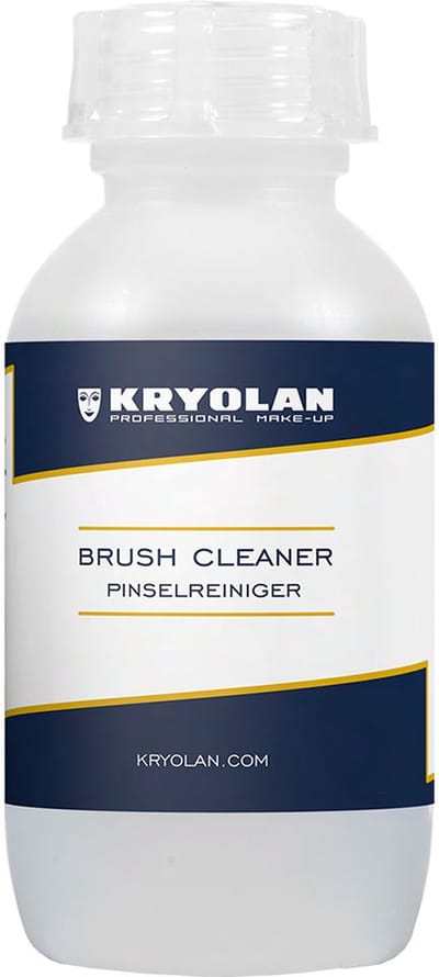 Kryolan Brush Cleaner t.b.v. het Hygiënisch Schoonmaken Van Penselen - 100 ml