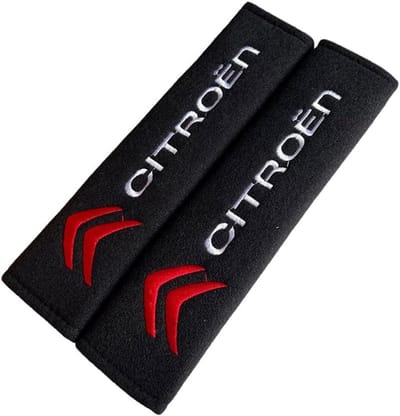 Veiligheidsgordel Pads - Gordelhoezen Riembeschermers - Comfortabel Rijden - Universeel Toepasbaar - 2 Stuks - Zwart