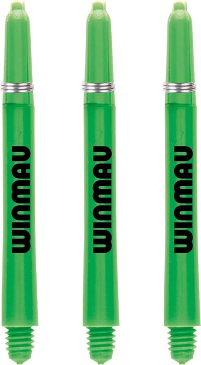 Winmau Dart Shafts Nylon Signature - Groen - Medium - (1 Set)