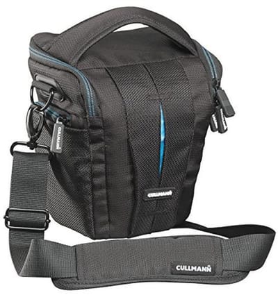 Camera Case for Medium-sized DSLR Cameras - Versatile Interior Layout - Black