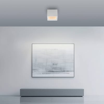 LED plafondlamp PURE Manhattan, snow, 1-lamp, CCT