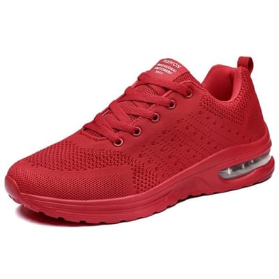 Rode Air Hardloopsneakers Voor Heren Dames Ademend Ultralicht Grote Maat 47 Sportschoenen Heren Outdoor Trailrunning Atletische Schoen 47 red