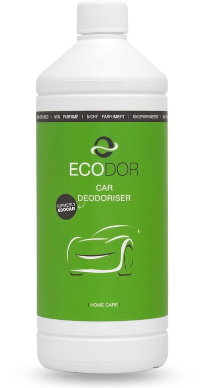 Ecodor EcoCar Geurverwijderaar – 1 Liter Navulfles – Natuurlijke geurbestrijder voor auto’s, boot of caravan