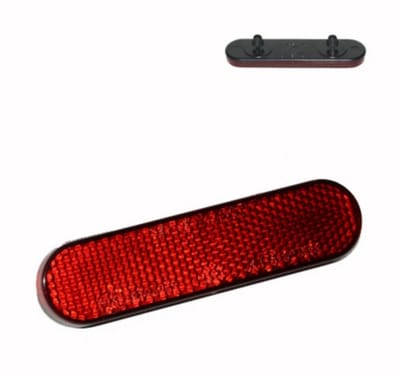Peugeot reflector - Achterspatbord - Past op Kisbee 4T/Ludix/ Speedfight