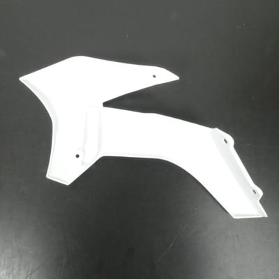Écope droite Générique pour Pit bike Bastos Blanc 0410600202436 Neuf