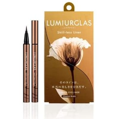 LUMIURGLAS - Skill Less Liner Liquid Eyeliner 03 Chestnut Brown 1 pc