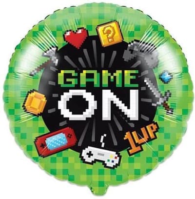 Helium Ballon Game Party 45cm | per stuk