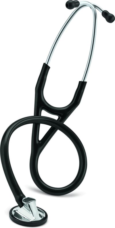 Littmann stethoscoop Master Cardiology Zwart / RVS geborsteld 3M
