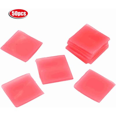 Lot de 50 outils de peinture diamant à faire soi-même, colle, argile, broderie, point de croix red