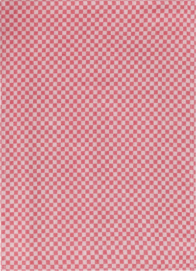 Linen & More  Keukendoeken  Theedoeken  Dutch Check   Set/3   Rood/Wit   50x70cm