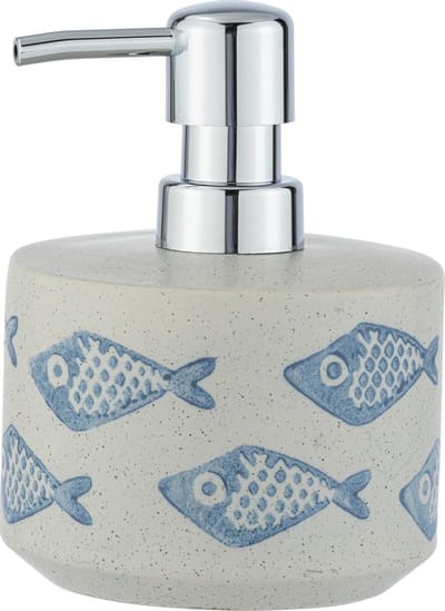 Wenko Zeepdispenser Aquamarin 10 X 13,2 Cm Keramiek Beige