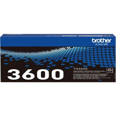 Originele Brother TN-3600 toner, tot 3000 A4-pagina's, zwart