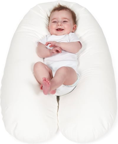 Snoozzz Zwangerschapskussen Zijslaapkussen Lichaamskussen Premium kwaliteit - 185 cm - microparel vulling - luxe draagtas - Zonder afneembare hoes