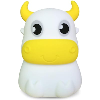 Veilleuse pour enfants mignonne veilleuse Portable 7 couleurs contrôle tactile Silicone bébé veilleuse blanc