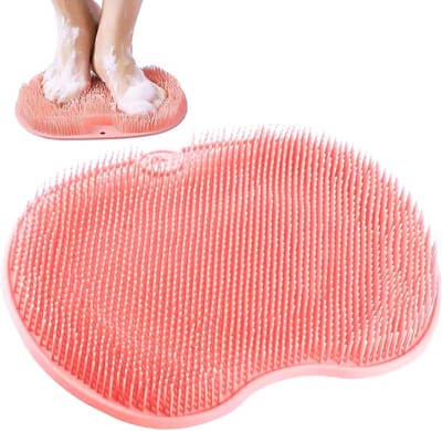Verzorgende Massagepad met Antislip Suction Cups, Rugschrobber voor Peeling en Ontspanning