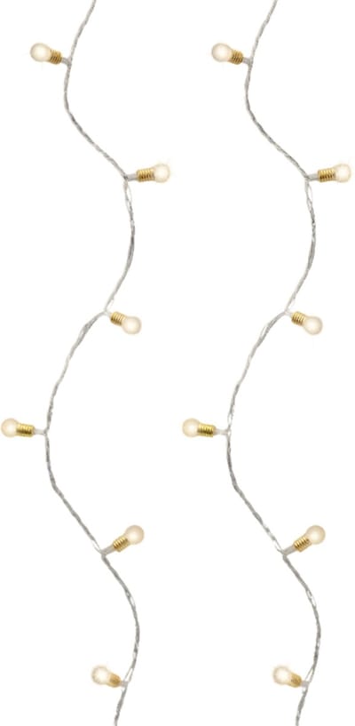 Decoris Vintage Verlichting Twinkel Warm Wit Lichtsnoer - 120 Led's - Warm Wit - 11,9m - Binnen