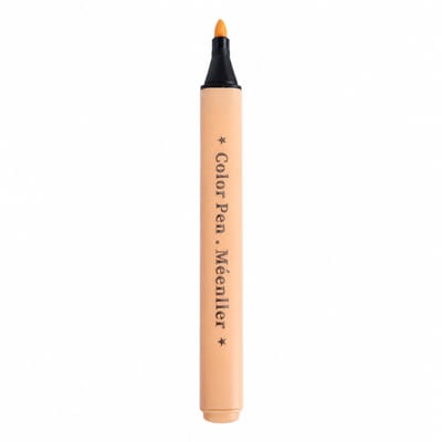 Aquarelmarker voor kinderen - licht beige-rood - wasbare inkt met grote inhoud - enkel exemplaar met basisverpakking