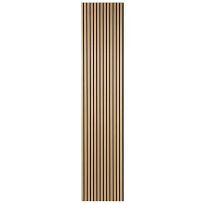 Quanti Akoestische Lattenwand - Licht Eiken - 244x52 Cm - 1,27 M² - 1 Stuk