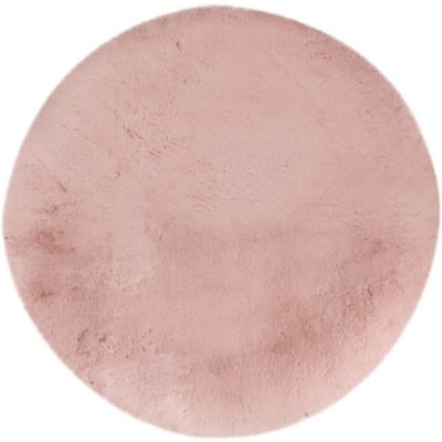 Muratap Heaven fluffy soft vloerkleed hoogpolig effen tapijt - 160 cm rond